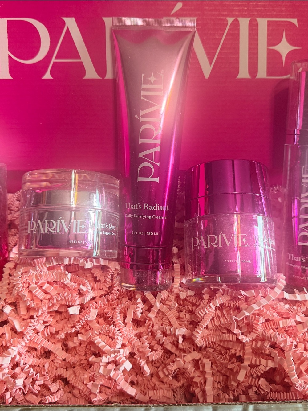 Parivíe That's Radiant Skincare Set - Pink